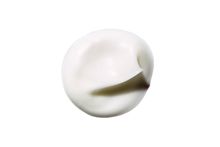 milky body cream texture