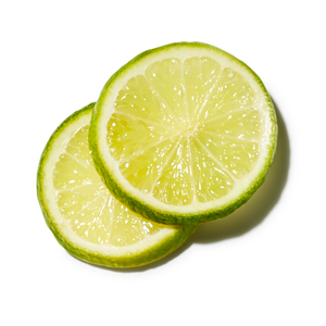 two slices of lime