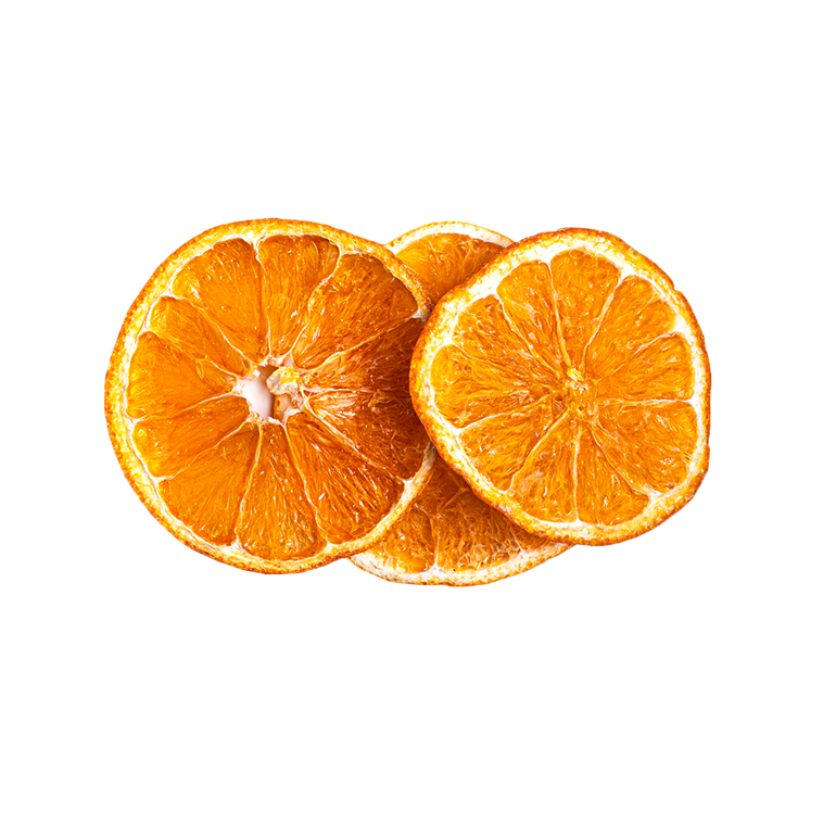 dehydrated orange slices