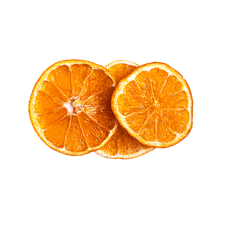dehydrated orange slices