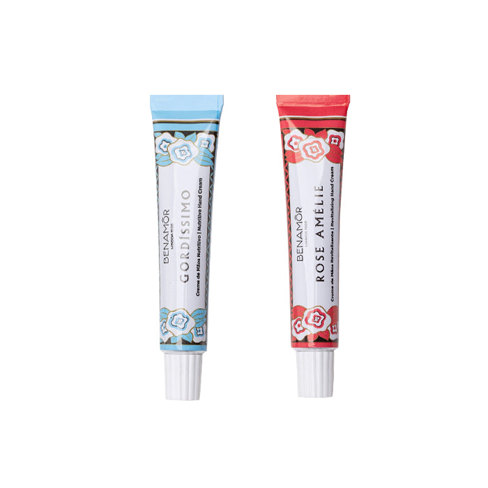 【2本の香りお試しセット】ハンドクリーム10ml2本セット-ゴルディッシモ＋ローズ・アメリー
