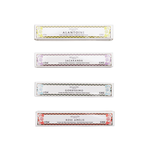 【香りのお試しセット】ハンドクリーム10ml4本セット-Trial Set-